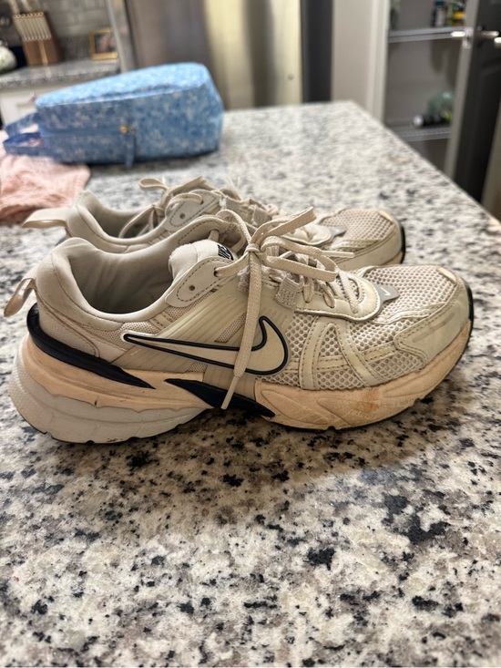 Nike Shoes - Nike V2K gray and cream sneakers